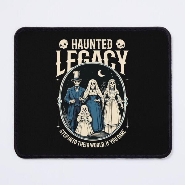 Item preview, Victorian Gothic Skeleton Family – Haunted Legacy designed and sold by DrawHandArt.