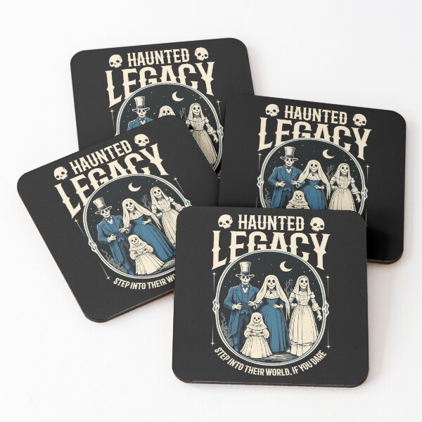 Item preview, Victorian Gothic Skeleton Family – Haunted Legacy  designed and sold by DrawHandArt.