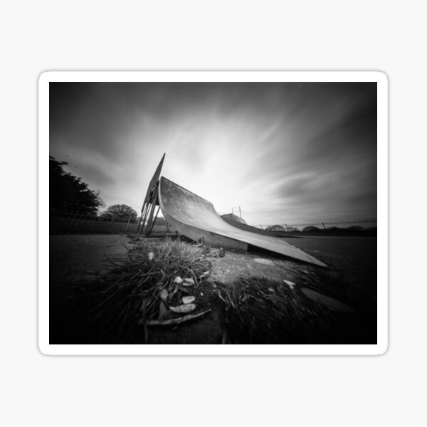 Ready to launch - Skate Ramp - Pinhole photo Sticker