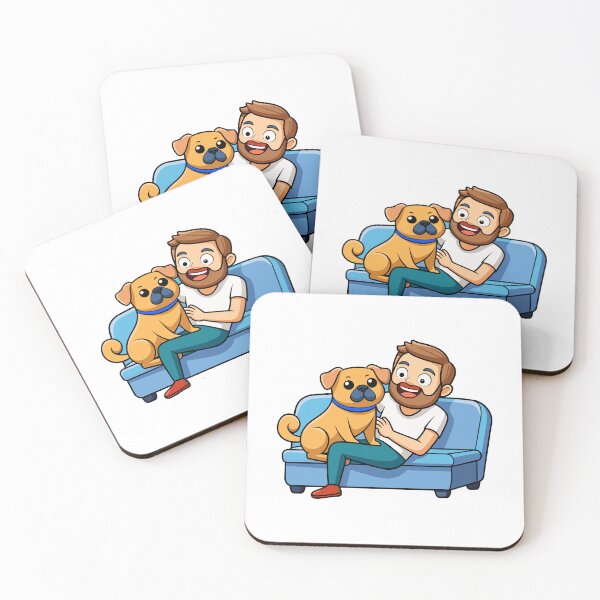 Item preview, Affectionate Puggle Snuggle Digital Art designed and sold by iwcus.
