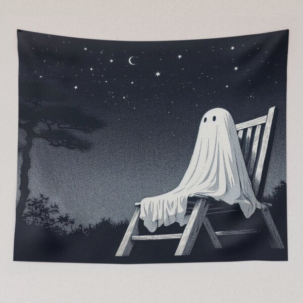 Item preview, Ghost in the Moonlight designed and sold by Wildlife and marine life.