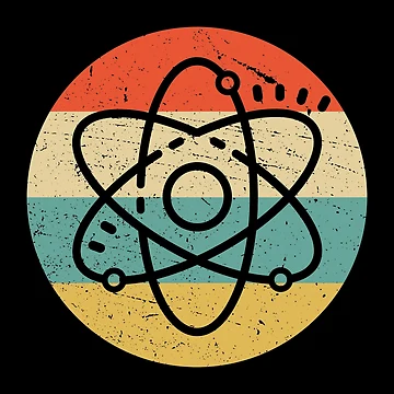 Artwork thumbnail, Retro Atom Science Style by ScienceCorner