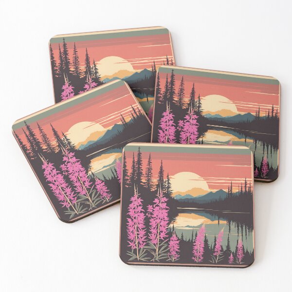 Item preview, Fireweed at Sunset designed and sold by Krimmekus.