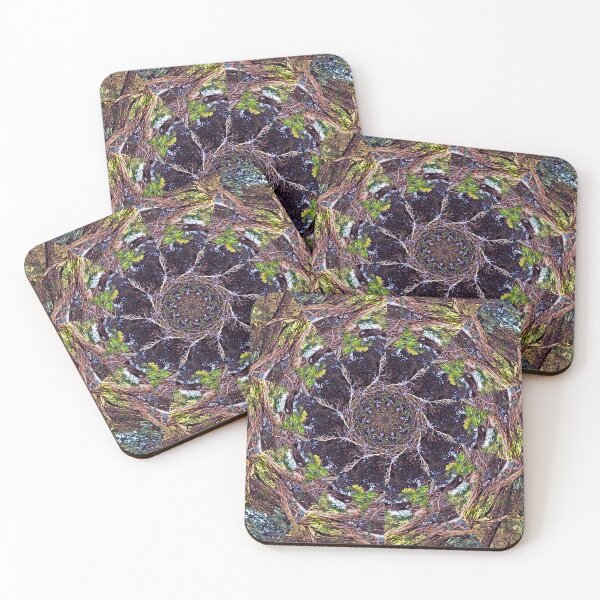 Item preview, Eucalyptus trees, Lefkada, kaleidoscope effect 1 vertical designed and sold by paulboizot.