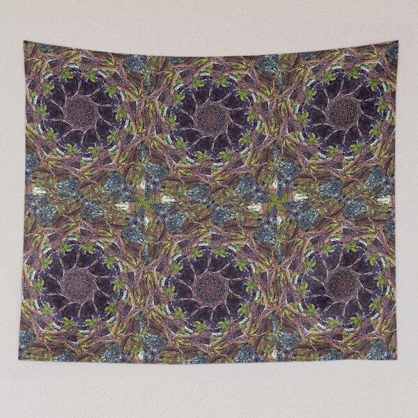 Item preview, Eucalyptus trees, Lefkada, kaleidoscope effect 1 vertical designed and sold by paulboizot.