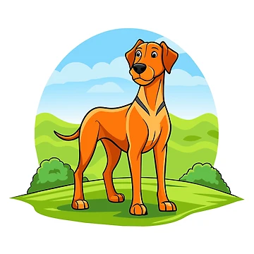 Artwork thumbnail, Regal Rhodesian Ridgeback in Savannah by iwcus