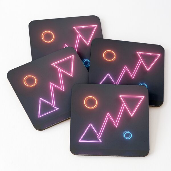 Item preview, Bold Neon Shapes designed and sold by Rosa-Canina64.