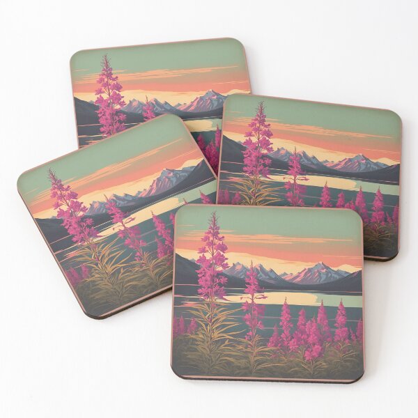 Item preview, Fireweed and Mountains designed and sold by Krimmekus.