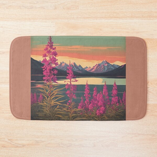 Item preview, Fireweed and Mountains designed and sold by Krimmekus.
