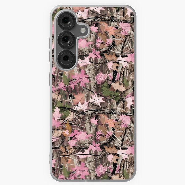Item preview, Camouflage Reel Tree Pattern Designs - pink designed and sold by The Blue Foo.