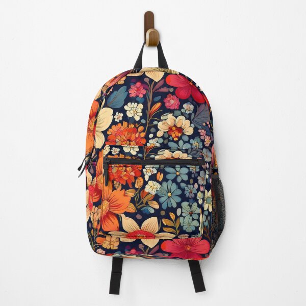 Item preview, colorful flowers in boho designed and sold by PR7M.