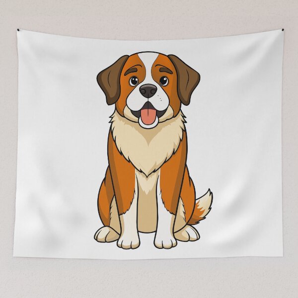 Item preview, Gentle Expression Saint Bernard designed and sold by iwcus.