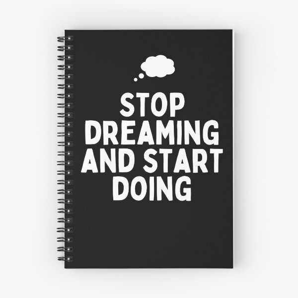 Item preview, Stop Dreaming And Start Doing designed and sold by Artsbybree.