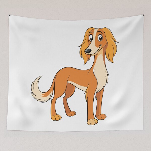 Item preview, Graceful Saluki: Digital Art designed and sold by iwcus.