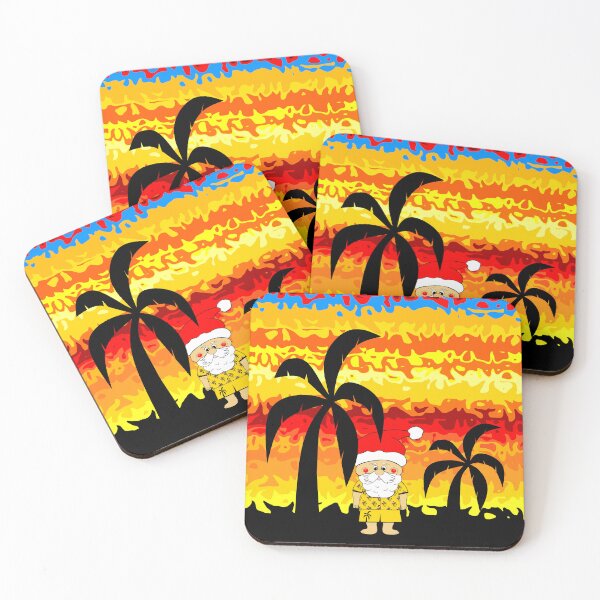 Item preview, Funny Santa Claus Tropical Vacation designed and sold by Sartoris Art.