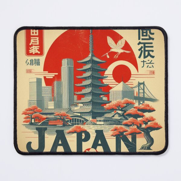 Artikelvorschau, Retro Japanschild entworfen und verkauft von TheMysticCats.
