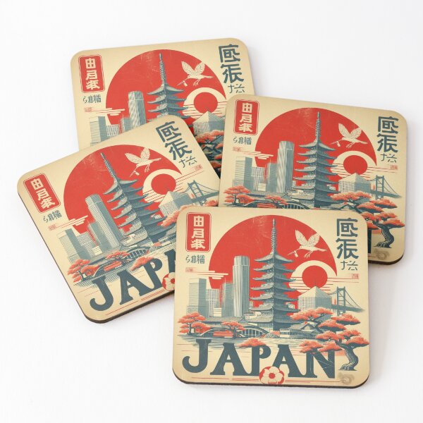 Artikelvorschau, Retro Japanschild entworfen und verkauft von TheMysticCats.