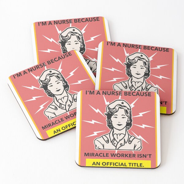 Item preview, I’m A Nurse Because “Hero” Isn’t A Title designed and sold by EngagingLayout.