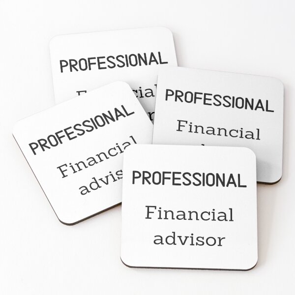 Item preview, Professional Financial Advisor - black designed and sold by VasInd.