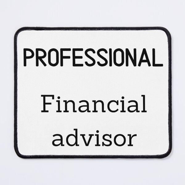 Item preview, Professional Financial Advisor - black designed and sold by VasInd.