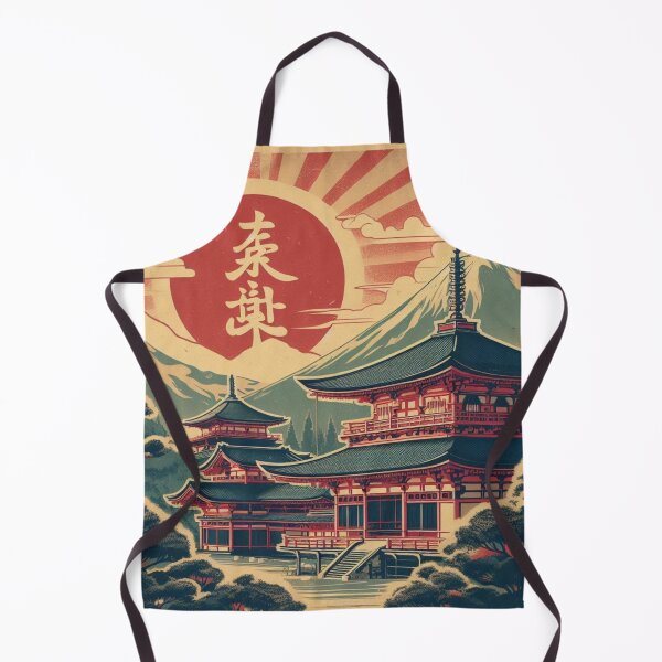 Item preview, Retro Japan Temple designed and sold by TheMysticCats.