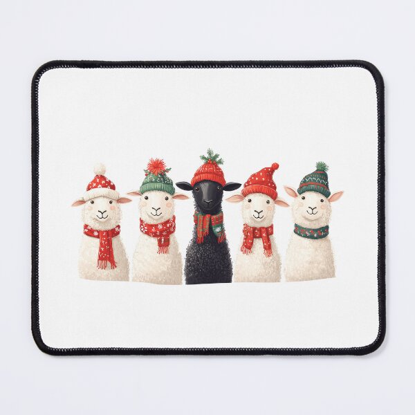 Item preview, Festive Flock of Sheep designed and sold by Konkam.