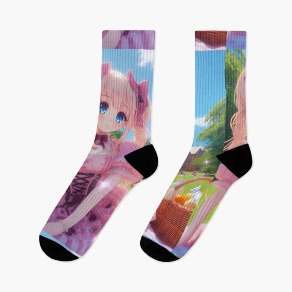 Item preview, Chica anime, Japón, chica manga, rosa, estilo victoriano, comida designed and sold by Sugar Wisdom .