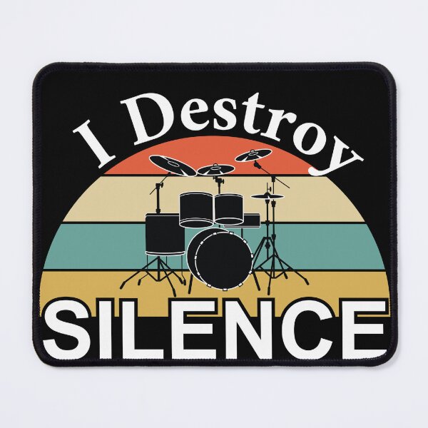 Item preview, drummer gift i destroy silence designed and sold by JKHart.