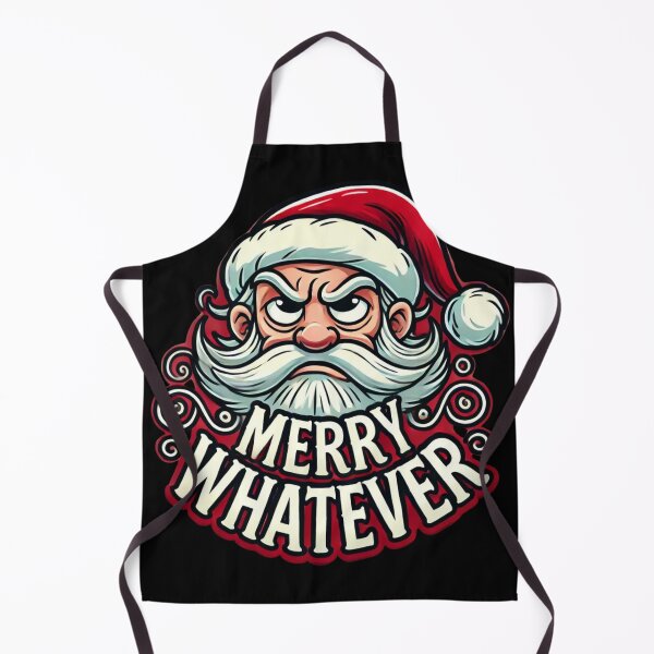 Item preview, Merry Whatever: Sarcastic Santa Christmas Design designed and sold by Aredbox.