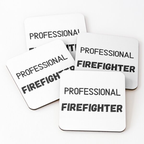 Item preview, Professional Firefighter - black designed and sold by VasInd.
