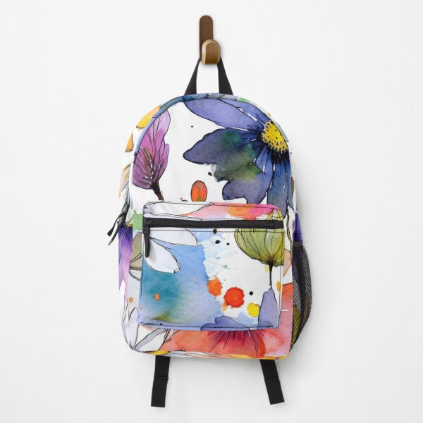 Item preview, watercolor flowers in boho designed and sold by PR7M.