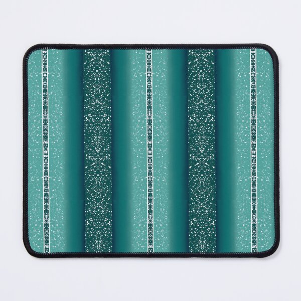 Item preview, Water Green Stripes Snow effect pattern designed and sold by AriLady.