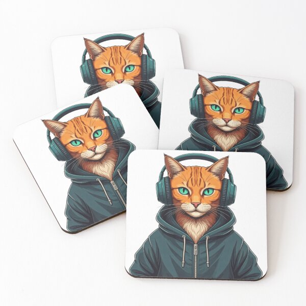 Item preview, Cool cat designed and sold by Chiknook.