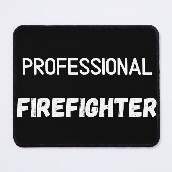 Item preview, Professional Firefighter - white designed and sold by VasInd.