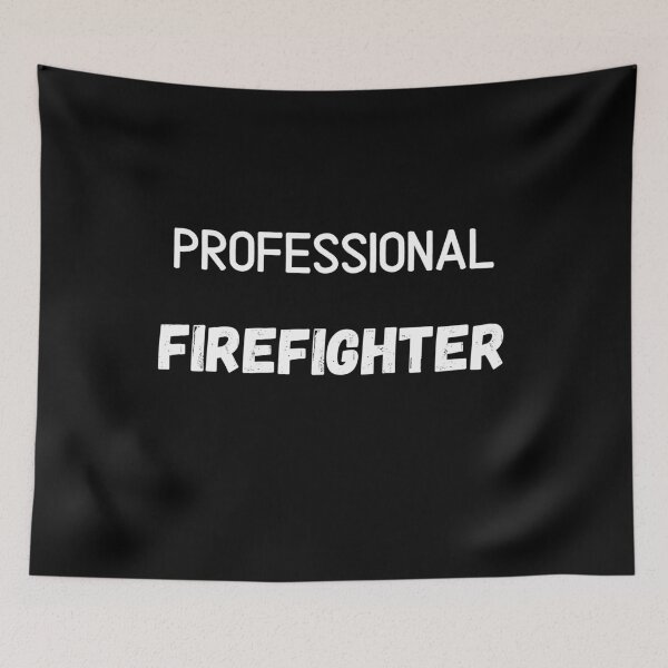 Item preview, Professional Firefighter - white designed and sold by VasInd.