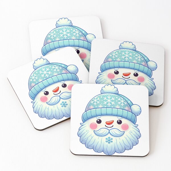 Item preview, Cute Snowman with Winter Hat Christmas Illustration designed and sold by AIARTIST1.