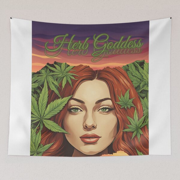 Item preview, Herb Goddess: Embracing the Green Spirit designed and sold by NosionDesigns.