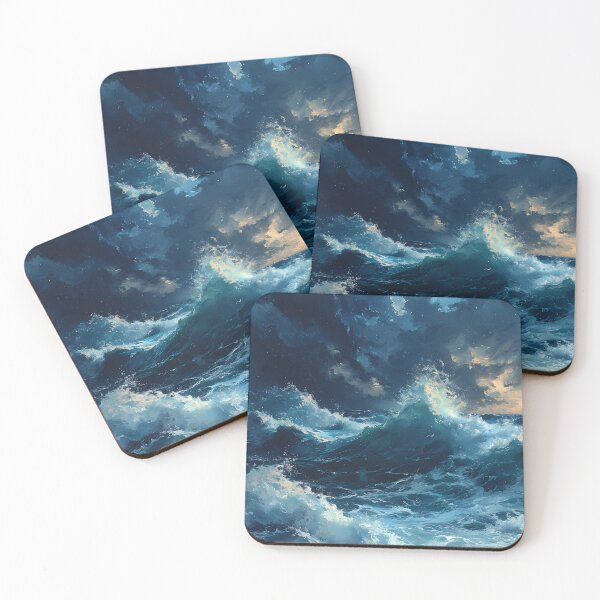 Item preview, Stormy sea designed and sold by IreneRuya.