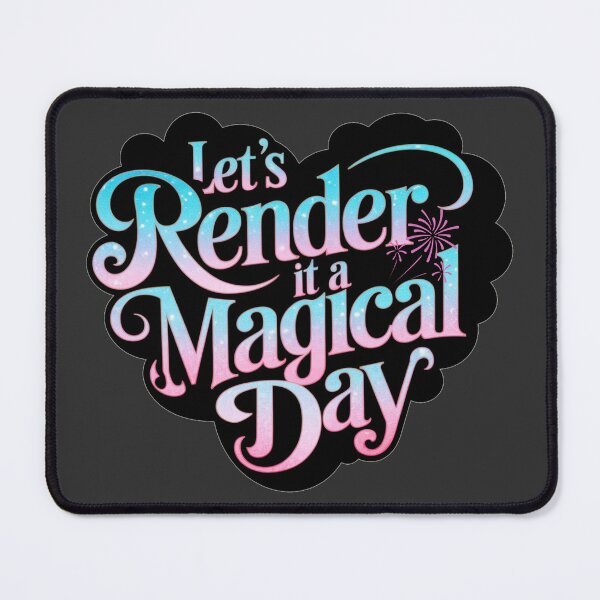 Item preview, LET'S RENDER IT A MAGICAL DAY! designed and sold by SharingLove.