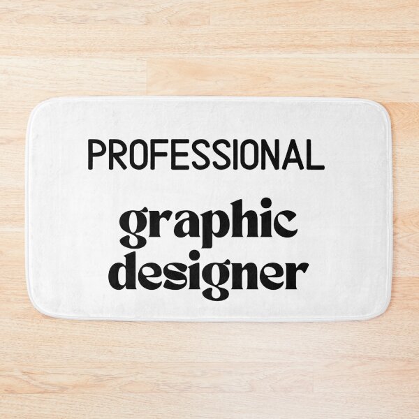 Item preview, Professional Graphic Designer - black designed and sold by VasInd.