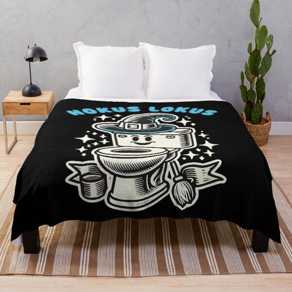 Item preview, Hokus Lokus Magic Toilet Illustration designed and sold by LuminOrb.