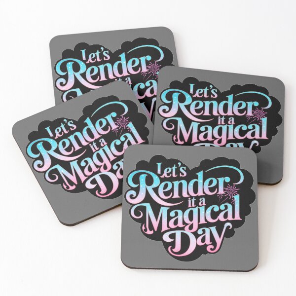 Item preview, LET'S RENDER IT A MAGICAL DAY! designed and sold by SharingLove.
