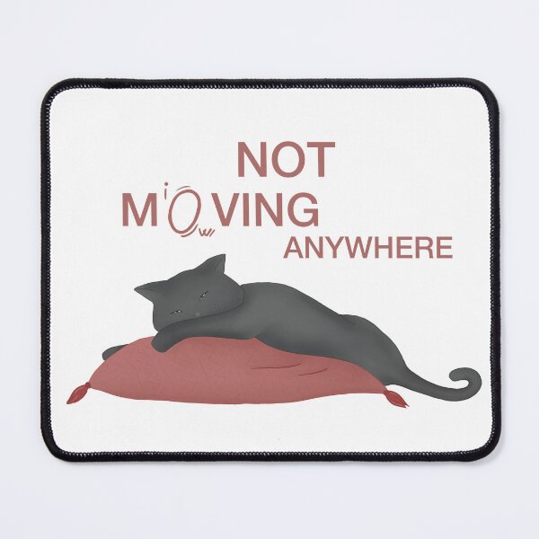 Item preview, Lazy Cat Not Moving Anywhere  designed and sold by Cucurbitavanda.