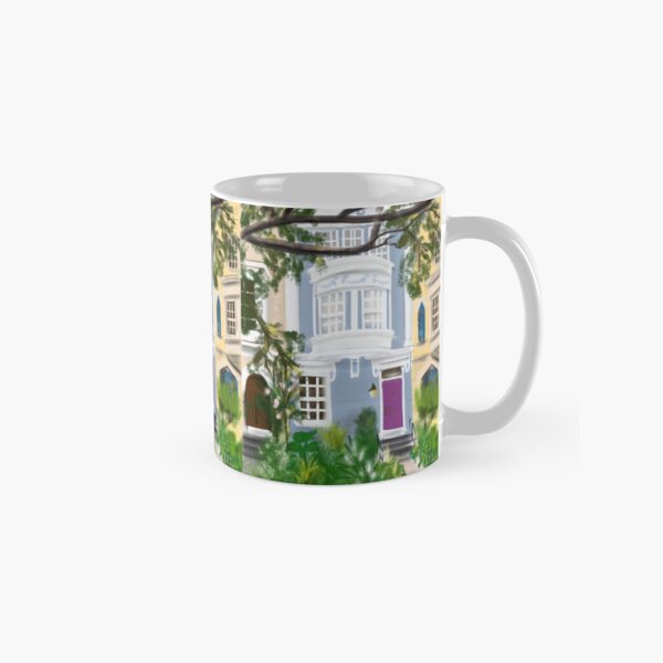 Capitol Hill Rowhouse in Spring Classic Mug