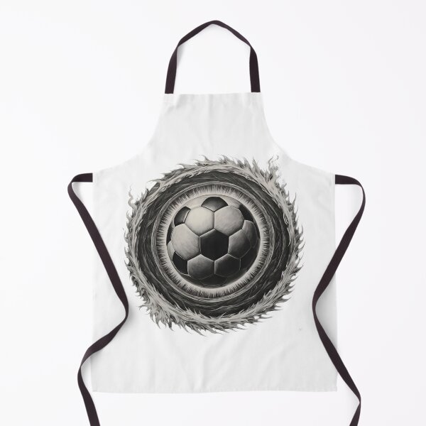Item preview, Soccer ball, charcoal drawing designed and sold by Marcu Ioachim.