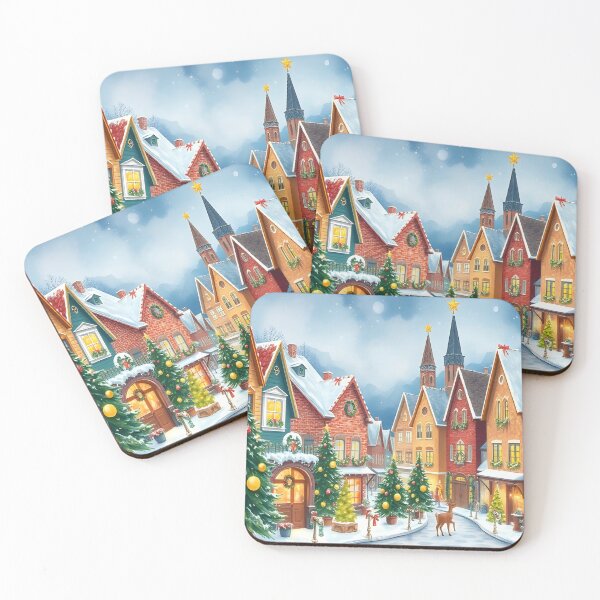 Item preview, Christmas town designed and sold by Blob-central.