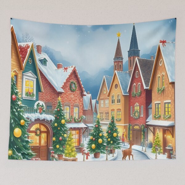 Item preview, Christmas town designed and sold by Blob-central.