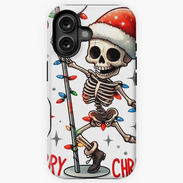 Item preview, Skeleton Santa Claus designed and sold by devonclemon.