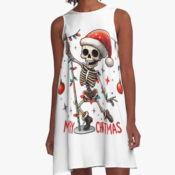 Item preview, Skeleton Santa Claus designed and sold by devonclemon.