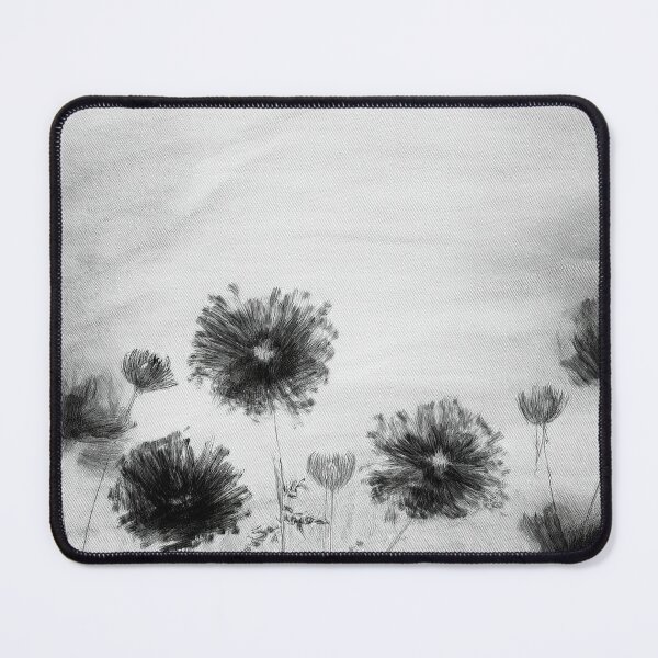 Item preview, flowers painted with charcoal in boho designed and sold by Pr7em.